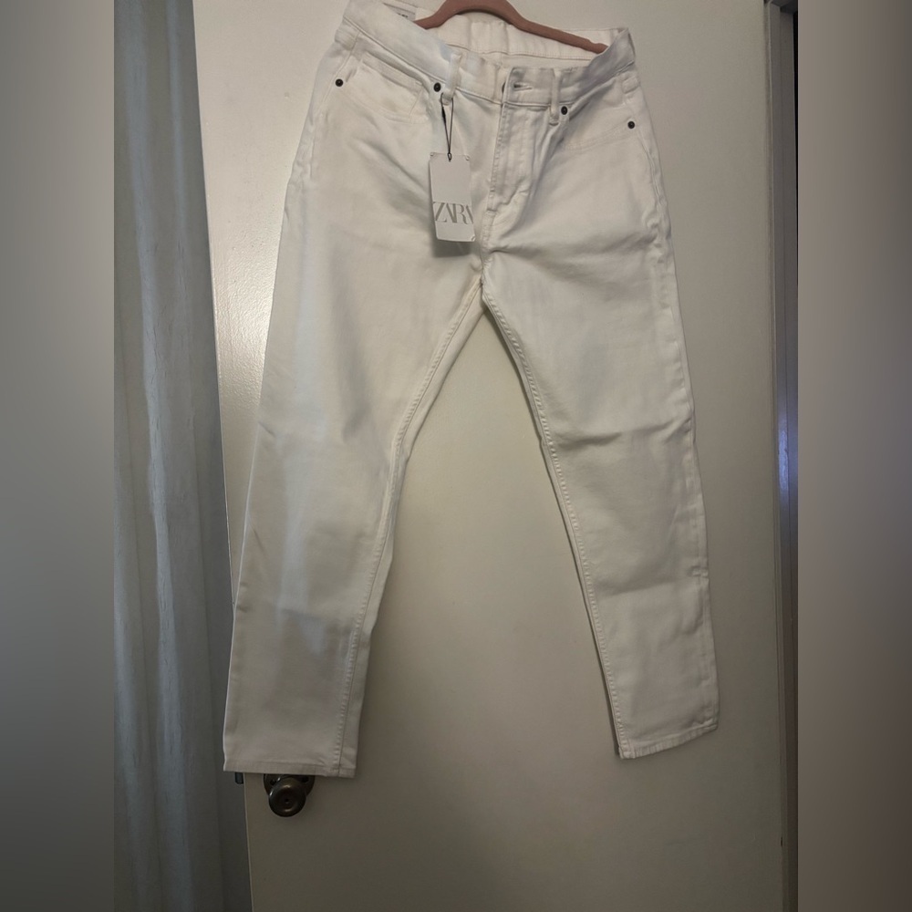 Zara white jean NWT